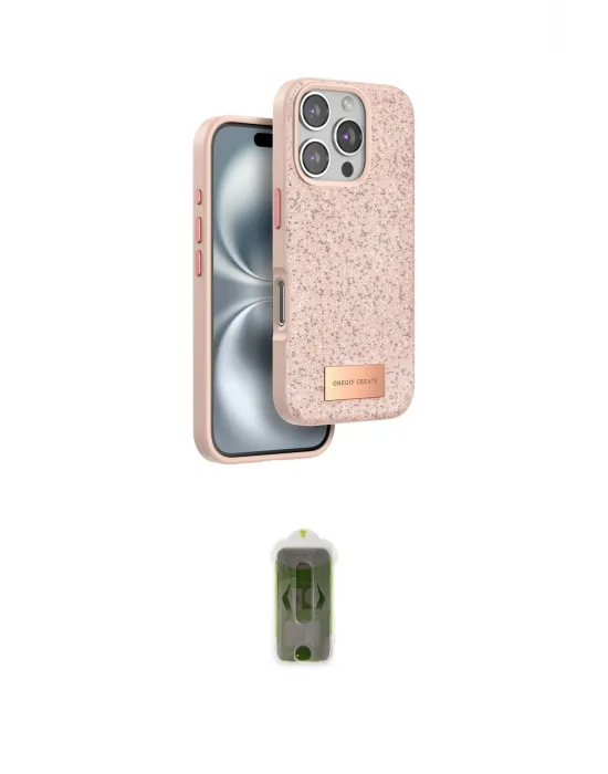 ieg™ iPhone 16 Pro Kılıf Vadi Klasik Serisi - Siyah Joko Magic 5D Hayalet Cam
