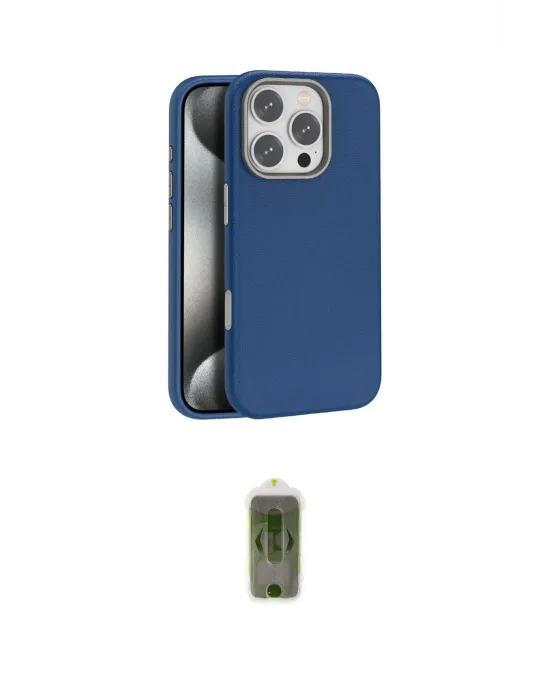 ieg™ iPhone 16 Pro Kılıf Zirve Modern Prime - Siyah Joko Magic 5D Hayalet Cam