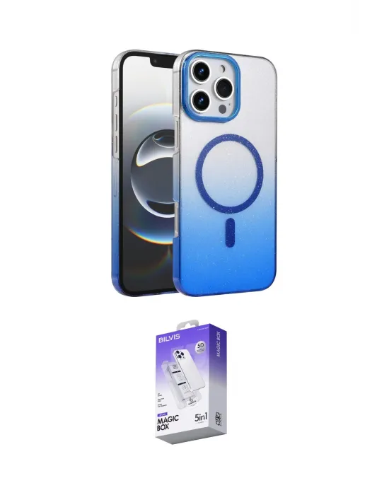 ieg™ iPhone 16 Pro Max Kılıf Ahenk Doku Özel Seri - Siyah Bilvis 5in1 3D Magic Cam Ekran Koruyucu