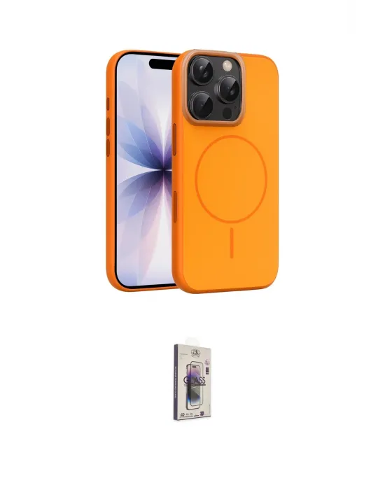 ieg™ iPhone 16 Pro Max Kılıf Atlas Asil Prime - Siyah Bilvis 3D Cam Ekran Koruyucu