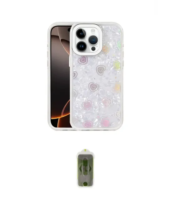 ieg™ iPhone 16 Pro Max Kılıf Odak Prime - Siyah Joko Magic 5D Hayalet Cam