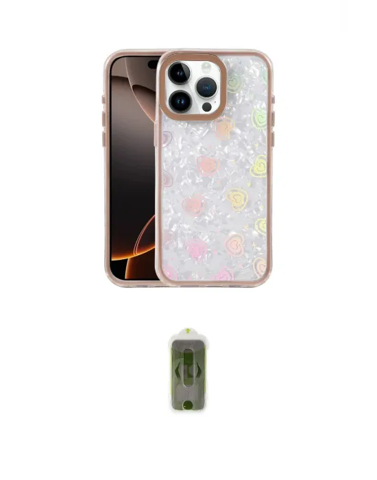 ieg™ iPhone 16 Pro Max Kılıf Odak Prime - Siyah Joko Magic 5D Hayalet Cam