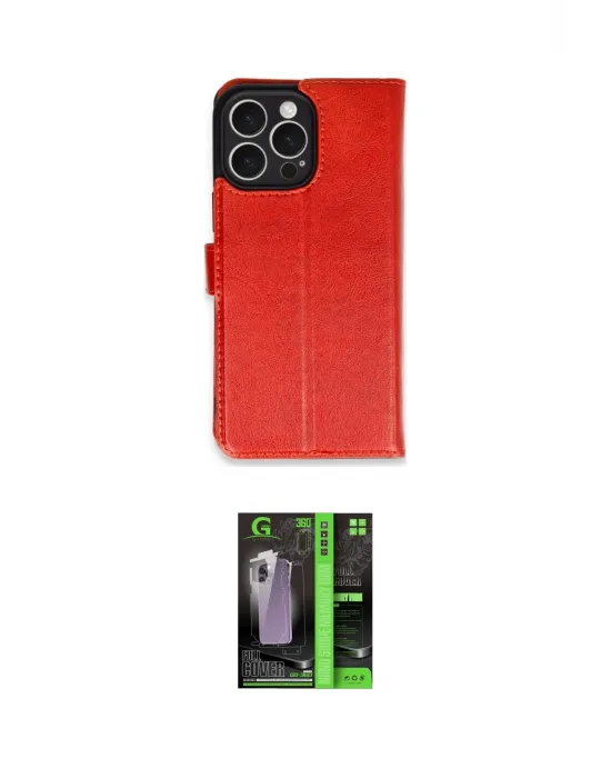 ieg™ iPhone 16 Pro Max Kılıf Siluet Işık Serisi - Şeffaf 360 Full Body Arka Koruyucu