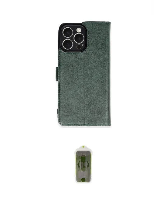 ieg™ iPhone 16 Pro Max Kılıf Siluet Işık Serisi - Siyah Joko Magic 5D Hayalet Cam
