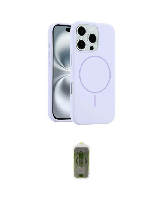 ieg™ iPhone 16 Pro Max Kılıf Yankı Form Serisi - Siyah Joko Magic 5D Hayalet Cam