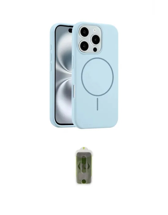 ieg™ iPhone 16 Pro Max Kılıf Yankı Form Serisi - Siyah Joko Magic 5D Hayalet Cam