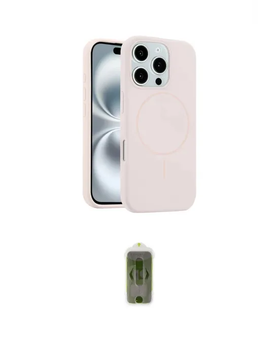 ieg™ iPhone 16 Pro Max Kılıf Yankı Form Serisi - Siyah Joko Magic 5D Hayalet Cam