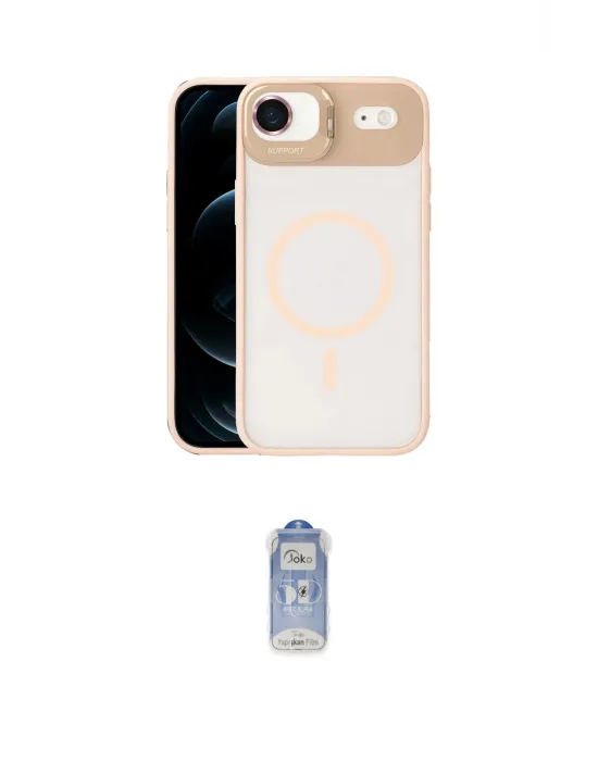 ieg™ iPhone 17 Air Kılıf Yadigar Asil Koleksiyonu - Siyah Joko Magic 5D Cam