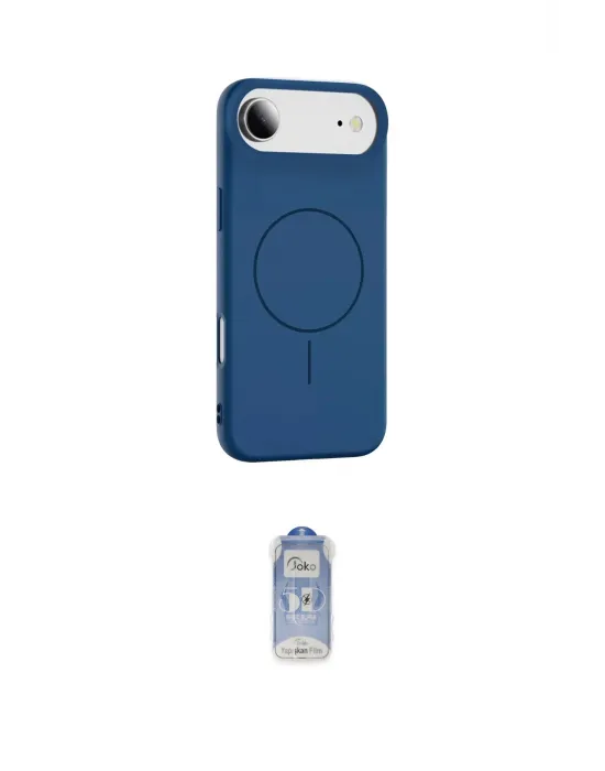 ieg™ iPhone 17 Air Kılıf Yankı Form Serisi - Siyah Joko Magic 5D Cam