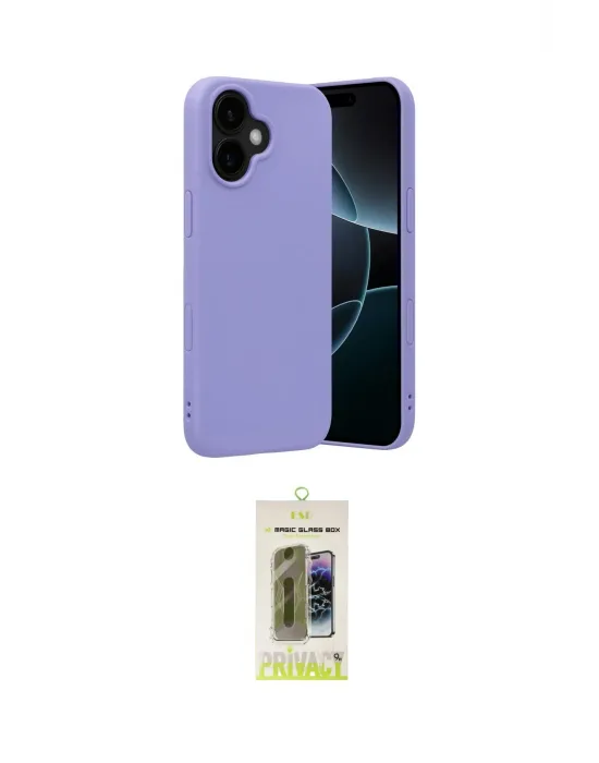 ieg™ iPhone 17 Kılıf Ahenk Serisi - Siyah Joko Magic 5D Hayalet Cam