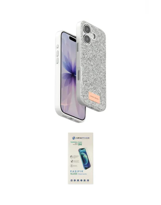 ieg™ iPhone 17 Kılıf Vadi Klasik Serisi - Şeffaf Pasifik Cam Ekran Koruyucu