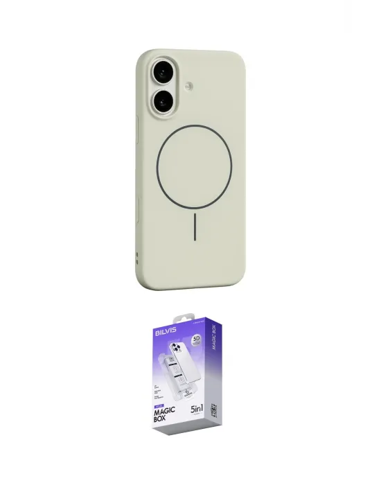ieg™ iPhone 17 Kılıf Yankı Form Serisi - Siyah Bilvis 5in1 3D Magic Cam Ekran Koruyucu