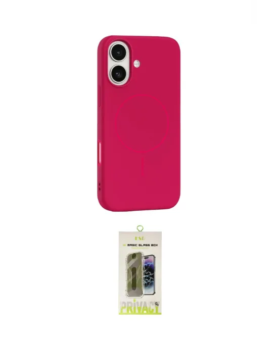 ieg™ iPhone 17 Kılıf Yankı Form Serisi - Siyah Joko Magic 5D Hayalet Cam