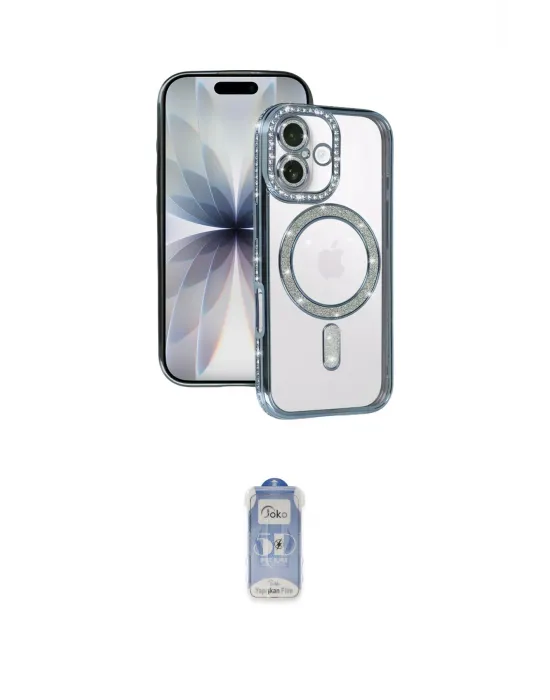 ieg™ iPhone 17 Kılıf Zirve Doku Prime - Siyah Joko Magic 5D Cam