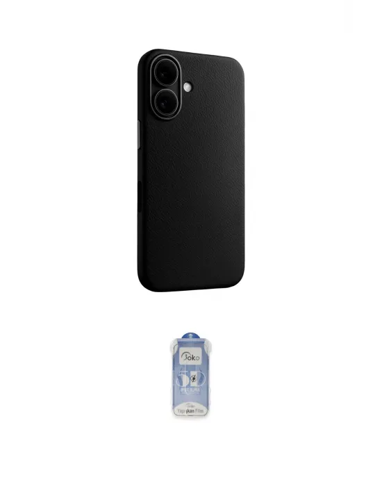 ieg™ iPhone 17 Kılıf Zirve Modern Prime - Siyah Joko Magic 5D Cam