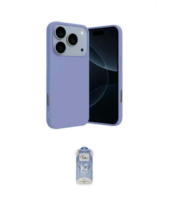 ieg™ iPhone 17 Pro Kılıf Ahenk Serisi - Siyah Joko Magic 5D Cam