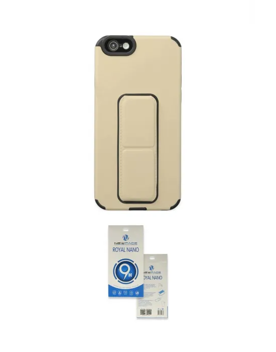 ieg™ iPhone 6 Kılıf Çekirdek Yansıma - Şeffaf Royal Nano Ekran Koruyucu