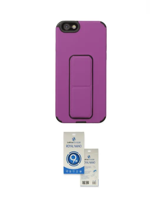 ieg™ iPhone 6 Kılıf Çekirdek Yansıma - Şeffaf Royal Nano Ekran Koruyucu