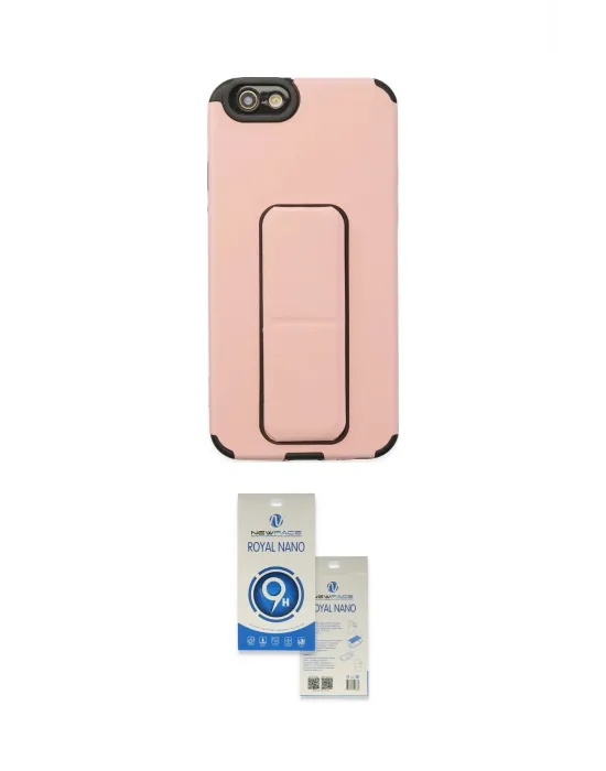 ieg™ iPhone 6 Kılıf Çekirdek Yansıma - Şeffaf Royal Nano Ekran Koruyucu