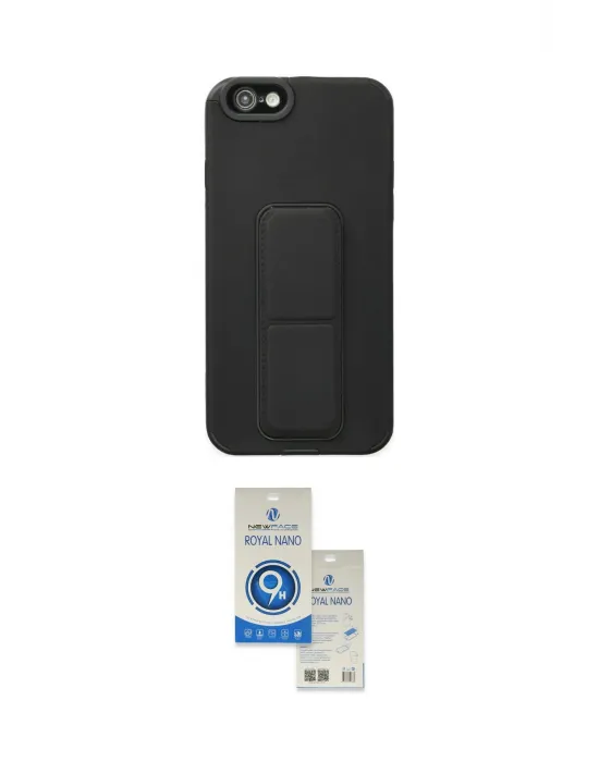 ieg™ iPhone 6 Kılıf Çekirdek Yansıma - Şeffaf Royal Nano Ekran Koruyucu