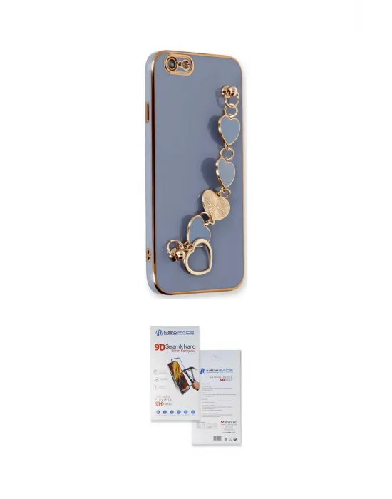 ieg™ iPhone 6 Kılıf Nova Işık Prime - Beyaz Seramik Nano Ekran Koruyucu