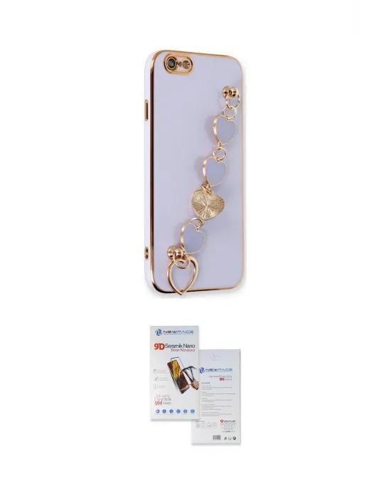 ieg™ iPhone 6 Kılıf Nova Işık Prime - Beyaz Seramik Nano Ekran Koruyucu