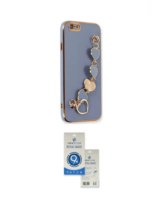 ieg™ iPhone 6 Kılıf Nova Işık Prime - Şeffaf Royal Nano Ekran Koruyucu