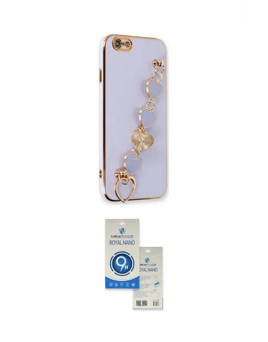 ieg™ iPhone 6 Kılıf Nova Işık Prime - Şeffaf Royal Nano Ekran Koruyucu
