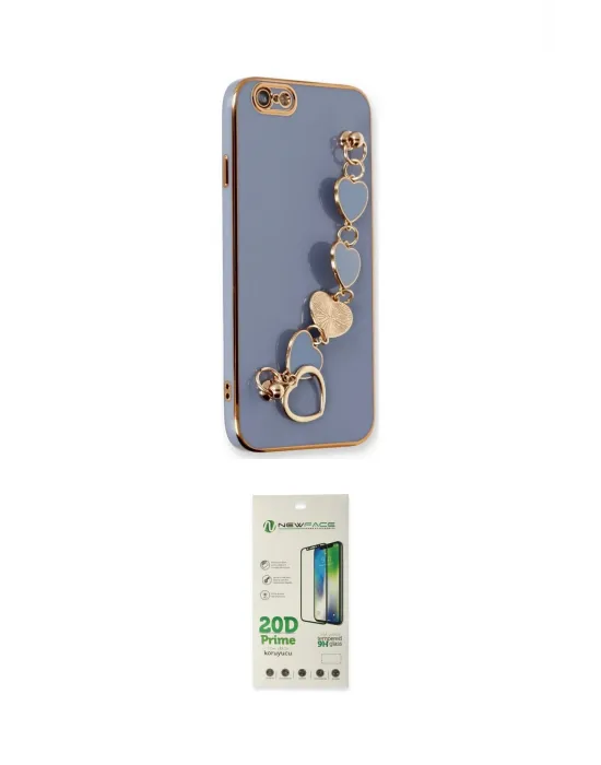 ieg™ iPhone 6 Kılıf Nova Işık Prime - Siyah 20D Premium Cam Ekran Koruyucu