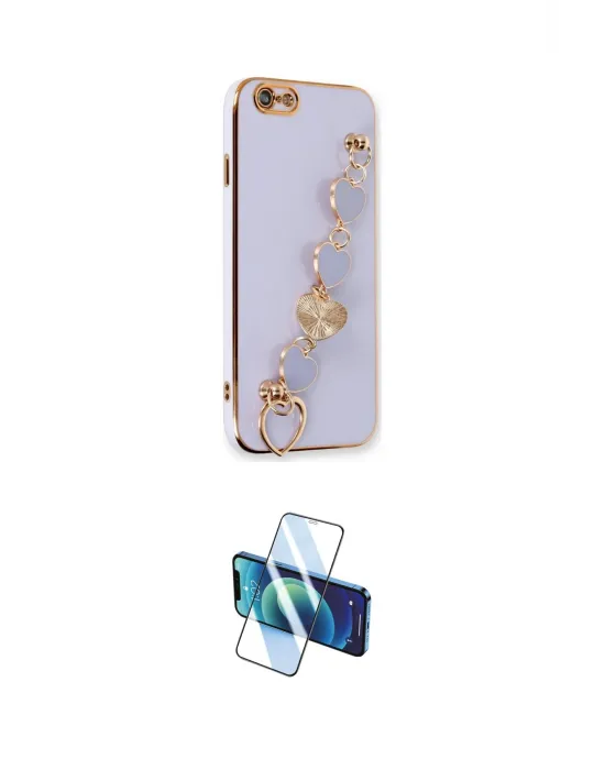 ieg™ iPhone 6 Kılıf Nova Işık Prime - Siyah 3D Antistatik Cam Ekran Koruyucu