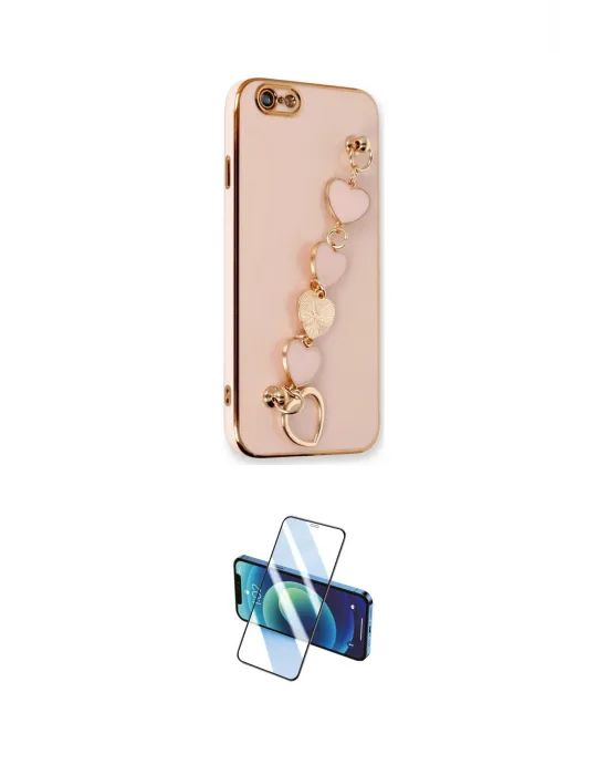 ieg™ iPhone 6 Kılıf Nova Işık Prime - Siyah 3D Antistatik Cam Ekran Koruyucu