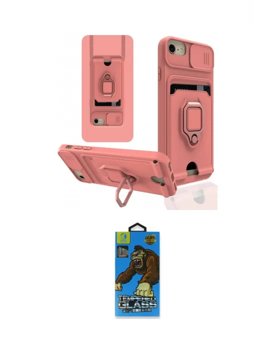 ieg™ iPhone 6 Kılıf Vadi Form Prime - Beyaz 18D Cam Ekran Koruyucu