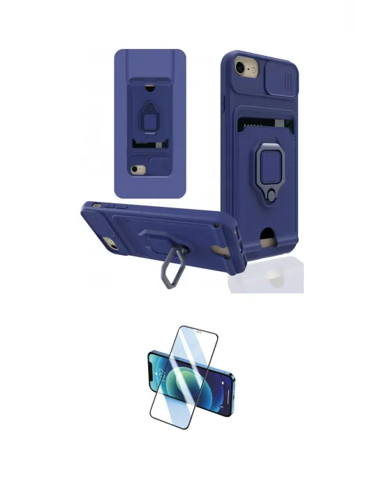 ieg™ iPhone 6 Kılıf Vadi Form Prime - Siyah 3D Antistatik Seramik Nano Ekran Koruyucu