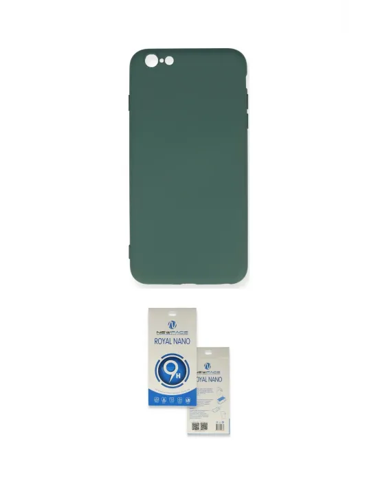 ieg™ iPhone 6 Plus Kılıf Ahenk Serisi - Şeffaf Royal Nano Ekran Koruyucu