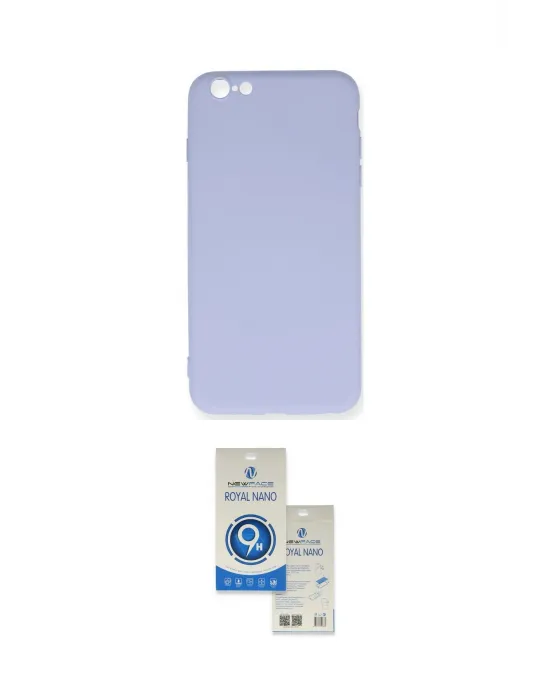 ieg™ iPhone 6 Plus Kılıf Ahenk Serisi - Şeffaf Royal Nano Ekran Koruyucu