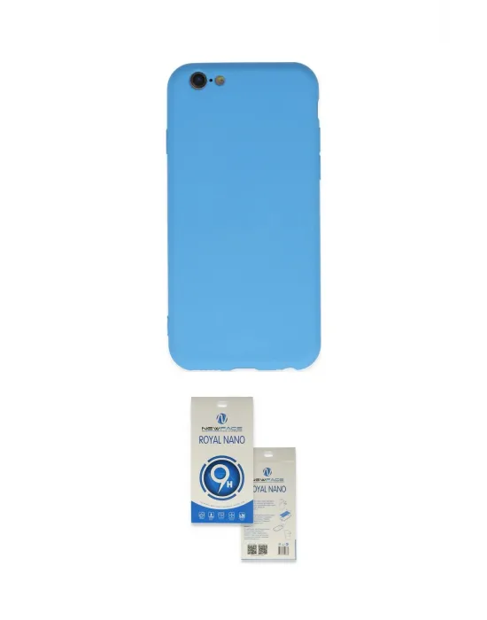 ieg™ iPhone 6 Plus Kılıf Ahenk Serisi - Şeffaf Royal Nano Ekran Koruyucu