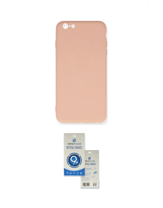 ieg™ iPhone 6 Plus Kılıf Ahenk Serisi - Şeffaf Royal Nano Ekran Koruyucu