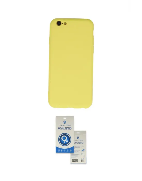 ieg™ iPhone 6 Plus Kılıf Ahenk Serisi - Şeffaf Royal Nano Ekran Koruyucu