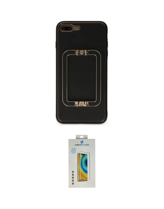 ieg™ iPhone 7 Plus Kılıf Kozmos Minimal Prime - Beyaz Polymer Nano Ekran Koruyucu
