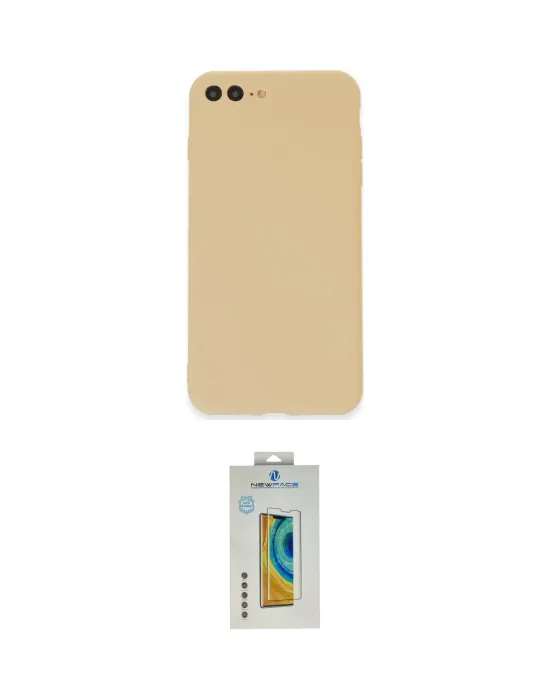 ieg™ iPhone 7 Plus Kılıf Kozmos Yansıma Özel Seri - Siyah Polymer Nano Ekran Koruyucu