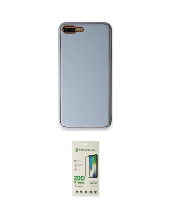 ieg™ iPhone 7 Plus Kılıf Yadigar Klasik - Siyah 20D Premium Cam Ekran Koruyucu