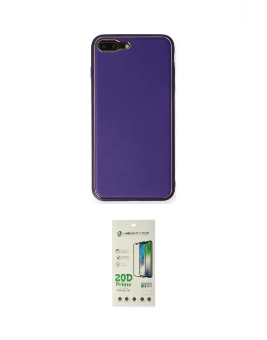ieg™ iPhone 7 Plus Kılıf Yadigar Klasik - Siyah 20D Premium Cam Ekran Koruyucu