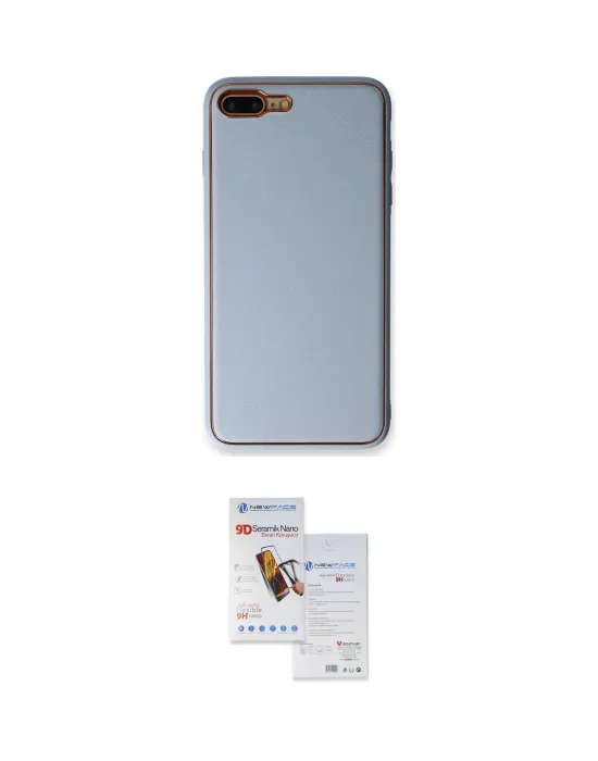 ieg™ iPhone 7 Plus Kılıf Yadigar Klasik - Siyah Seramik Nano Ekran Koruyucu