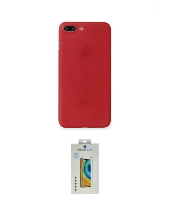 ieg™ iPhone 7 Plus Kılıf Yadigar Yansıma Serisi - Siyah Polymer Nano Ekran Koruyucu