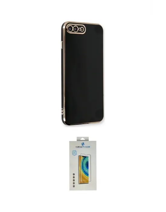 ieg™ iPhone 7 Plus Kılıf Yankı Serisi - Beyaz Polymer Nano Ekran Koruyucu