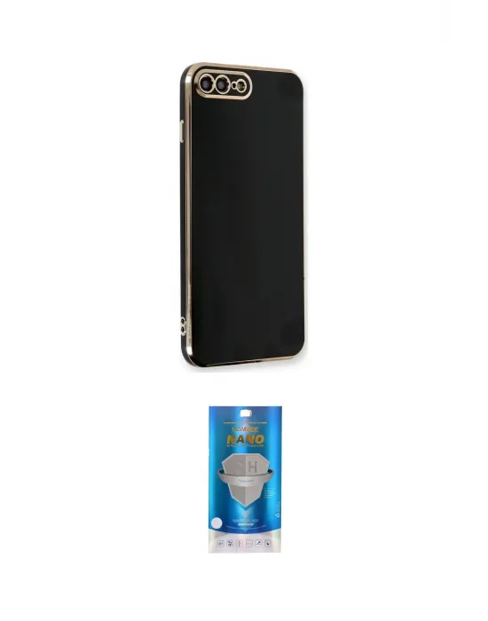 ieg™ iPhone 7 Plus Kılıf Yankı Serisi - Şeffaf Royal Nano Ekran Koruyucu