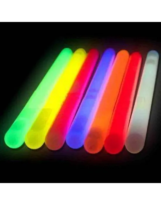 Karanlıkta Parlayan Fosforlu Glow Stick Kalın Çubuk 30 cm 1 Adet