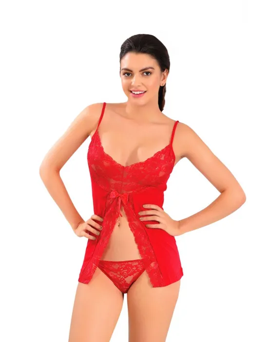 ieg™ Kırmızı Atlet Külot Takım - 3016