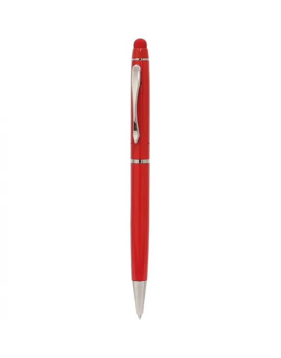 Kırmızı Touchpen Metal Kalem
