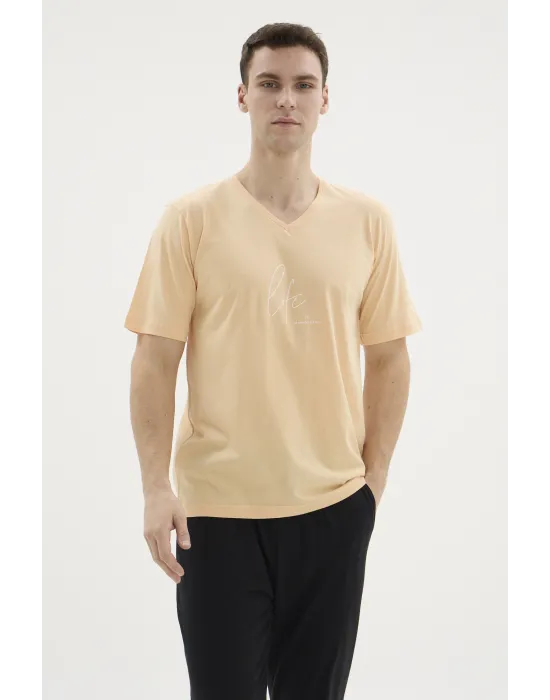 ieg™  KKT-26152 Erkek V Yaka Pijama Takımı